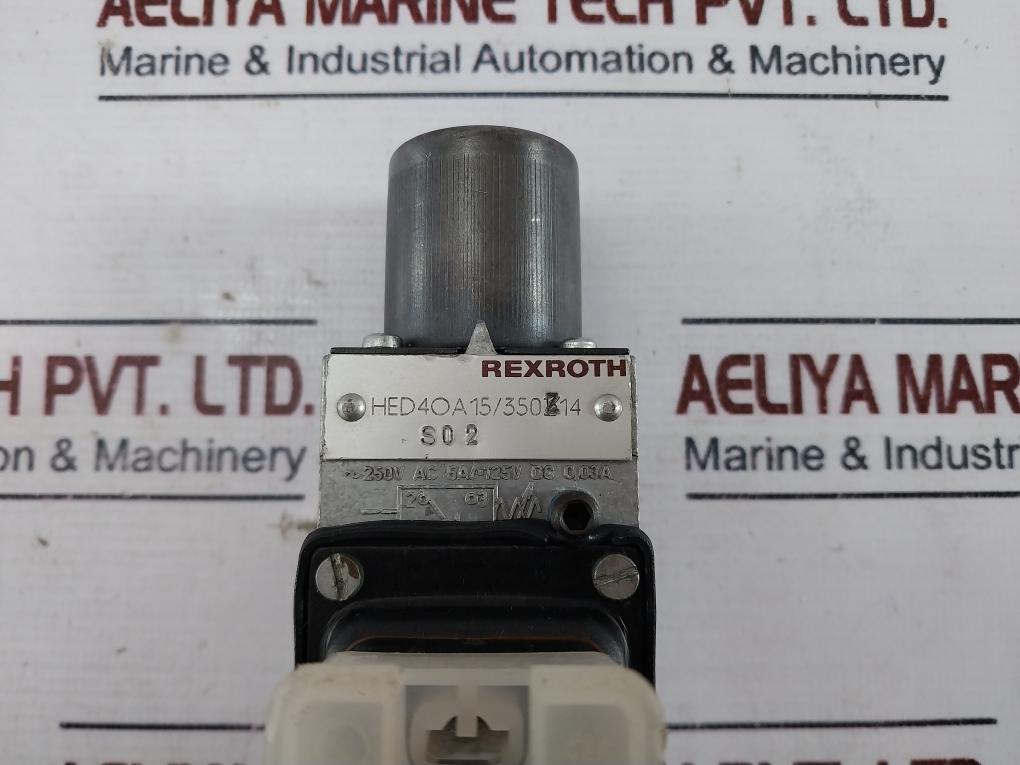 Rexroth Hed4oa15/350z14 Hydraulic Pressure Switch 250v Ac 5a