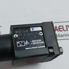 Rexroth Hed 8 Oh 12/50 Pressure Switch ~250Vac 5A, =125Vdc 0.03A