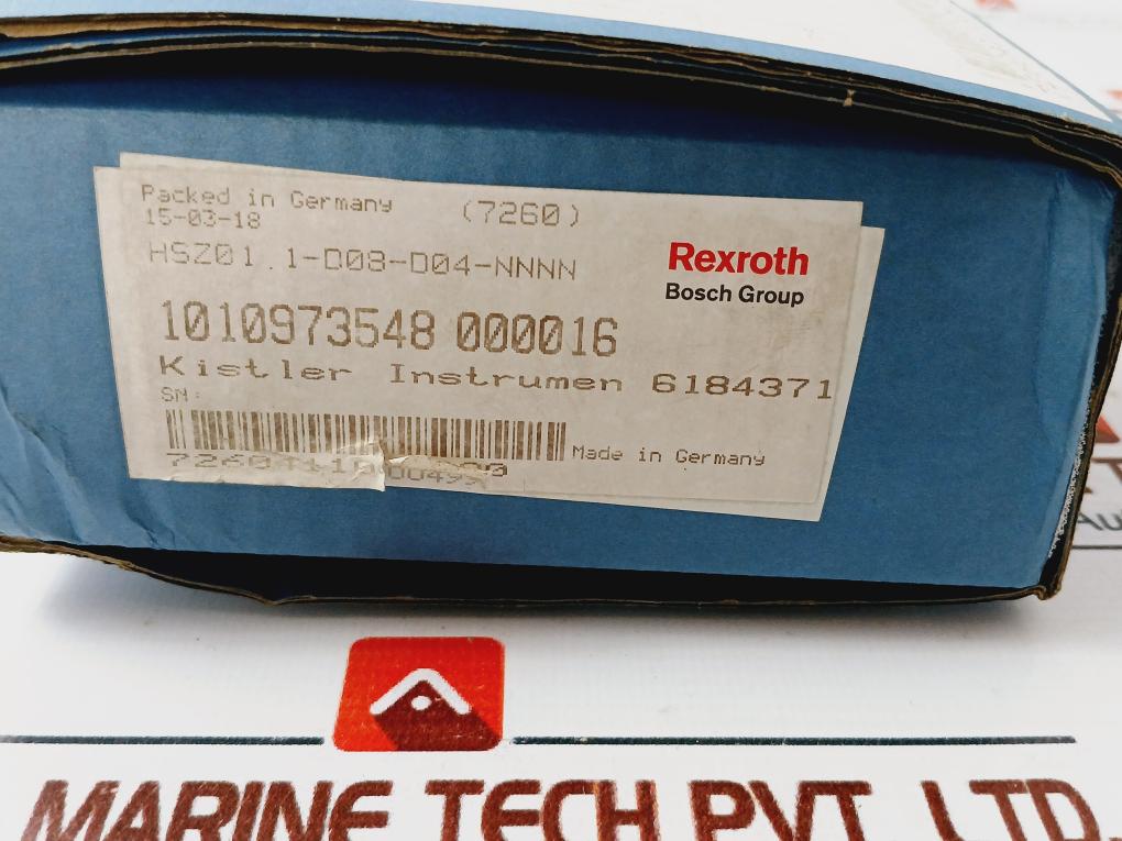 Rexroth Hsz01.1-d08-d04-nnnn Control Power Supply Dc 24V 3.4A