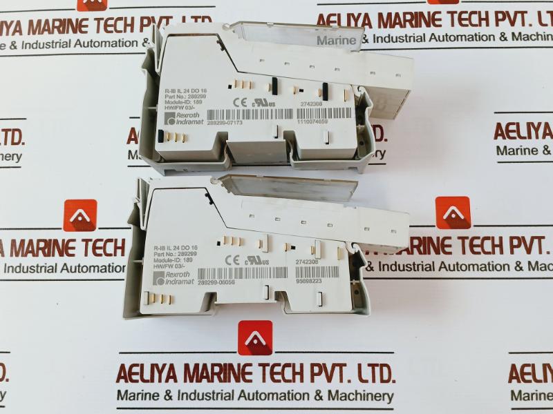Rexroth Indramat 289299 Terminal Module R-ib Il 24 Do 16, 189 Hw/Fw 03, 95698223