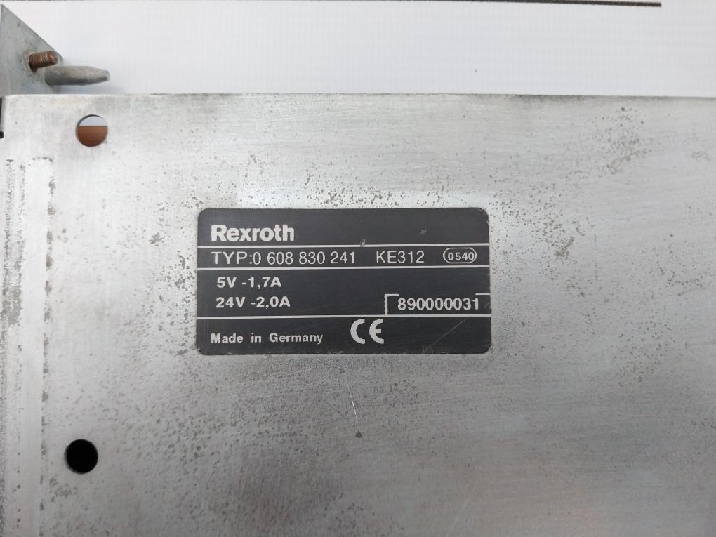 REXROTH 0 608 830 241 KE312 Communication Module 24V -2,0A