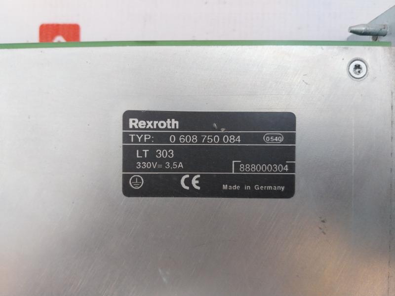 Rexroth Lt303 Lt 303 Servo Controller 0 608 750 084 330V 3.5A