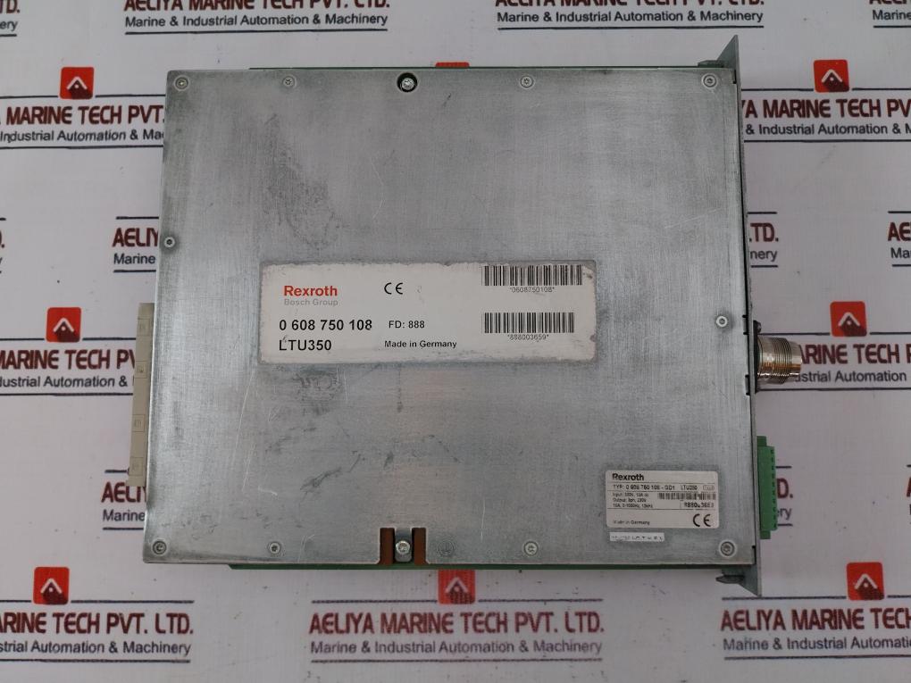 Rexroth Ltu350 Servo Amplifier 10a 0-1000hz 12khz 0 608 750 108-gd1