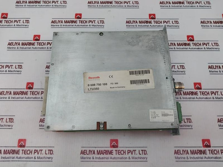 Rexroth Ltu350 3-phase Servo Amplifier Module Rev D 330V 10A Dc