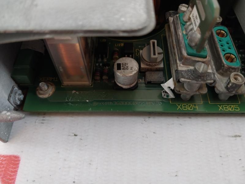 Rexroth Ltu350 3-phase Servo Amplifier Module Rev D 330V 10A Dc