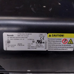 Bosch Rexroth Mad160C-0200-sa-c0-bg0-35-n3 3 Phase Induction Motor 600V 99.9A