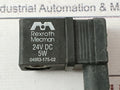 Rexroth Mecman 04983-175-02 Solenoid Coil 24V Dc 5W 80 Gm