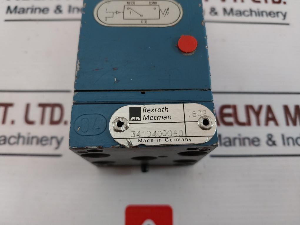 Rexroth Mecman 3410400060 Pneumatic Modular Pressure Switch