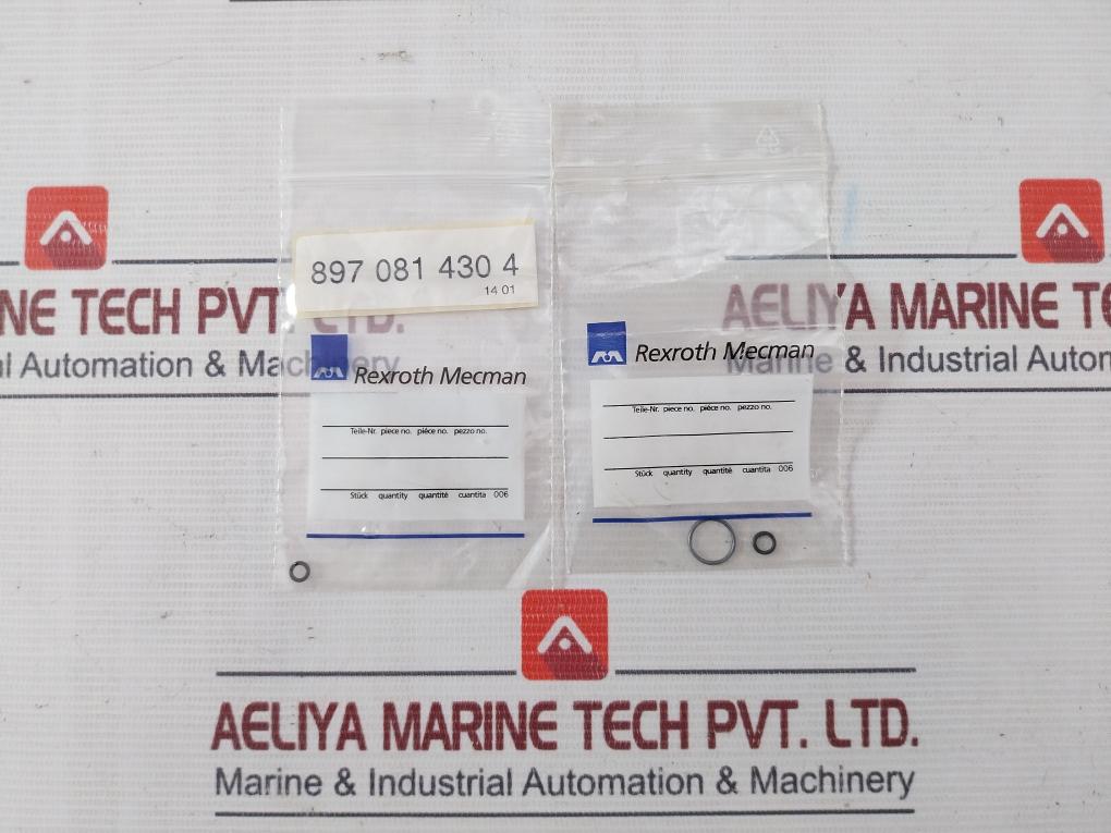 Rexroth Mecman 372 225 003 2 Repair Kit 10Bar Max