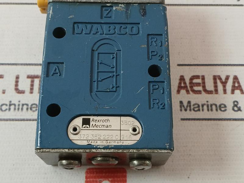 Rexroth Mecman Wabco 3723522220 Solenoid Directional Valve