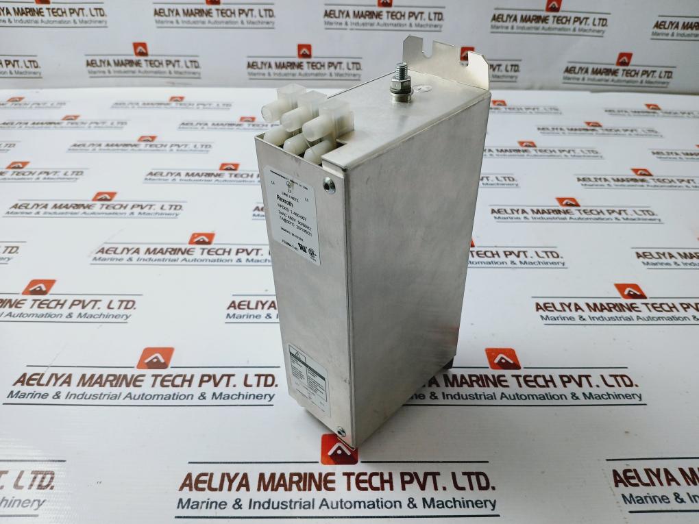 Rexroth Nfd03.1-480-007 Power Line Filter 7A 3Xac480V 50/60Hz 0.7-0.8Nm