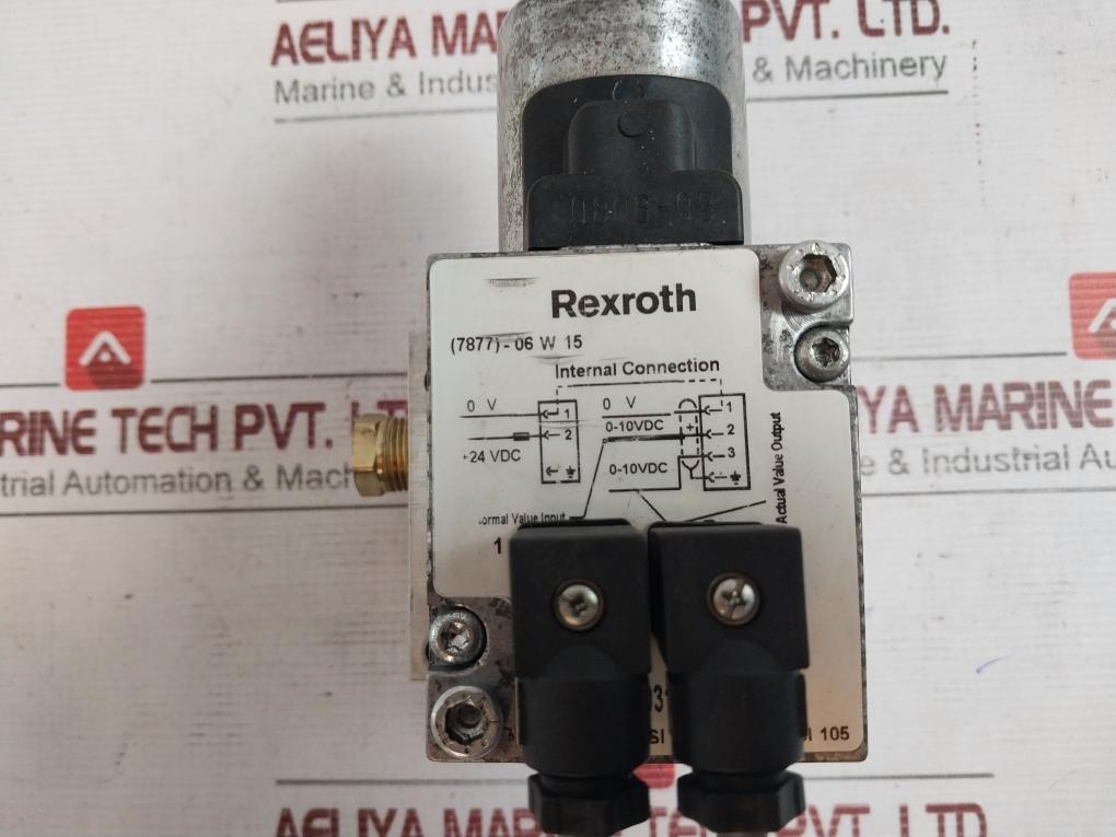 Rexroth P-031112-02010 Pressure Regulator Proportional Valve (7877)-06 W 15