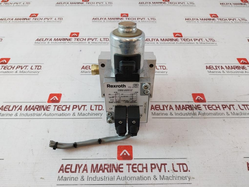 Rexroth P31112-02010 Pressure Regulator 0-10 Vdc 0-100Psi 24V Dc
