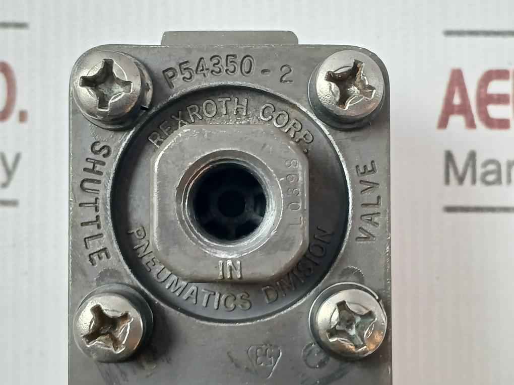 Rexroth P54350-2 Pneumatic Shuttle Valve