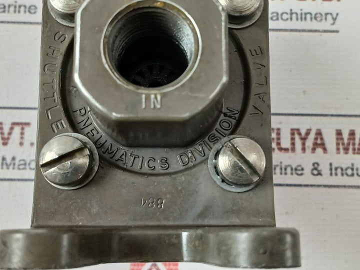 Rexroth P54350-4 Pneumatics Division Shuttle Valve 06W17 884