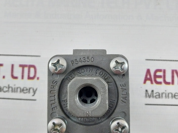 Rexroth P54350 Shuttle Valve Anchor Winches-355/52 12-poi