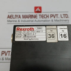 Rexroth Pneumatic Manifold Block 2984600036