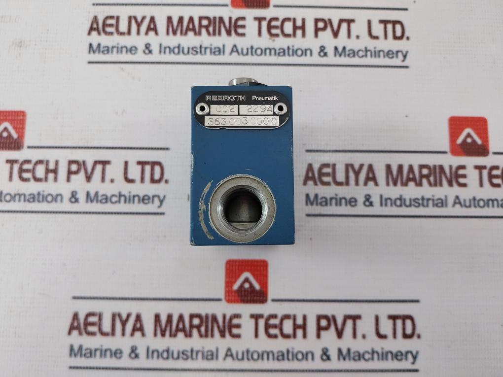 Rexroth Pneumatik 3630030000 3/2 Way Valve