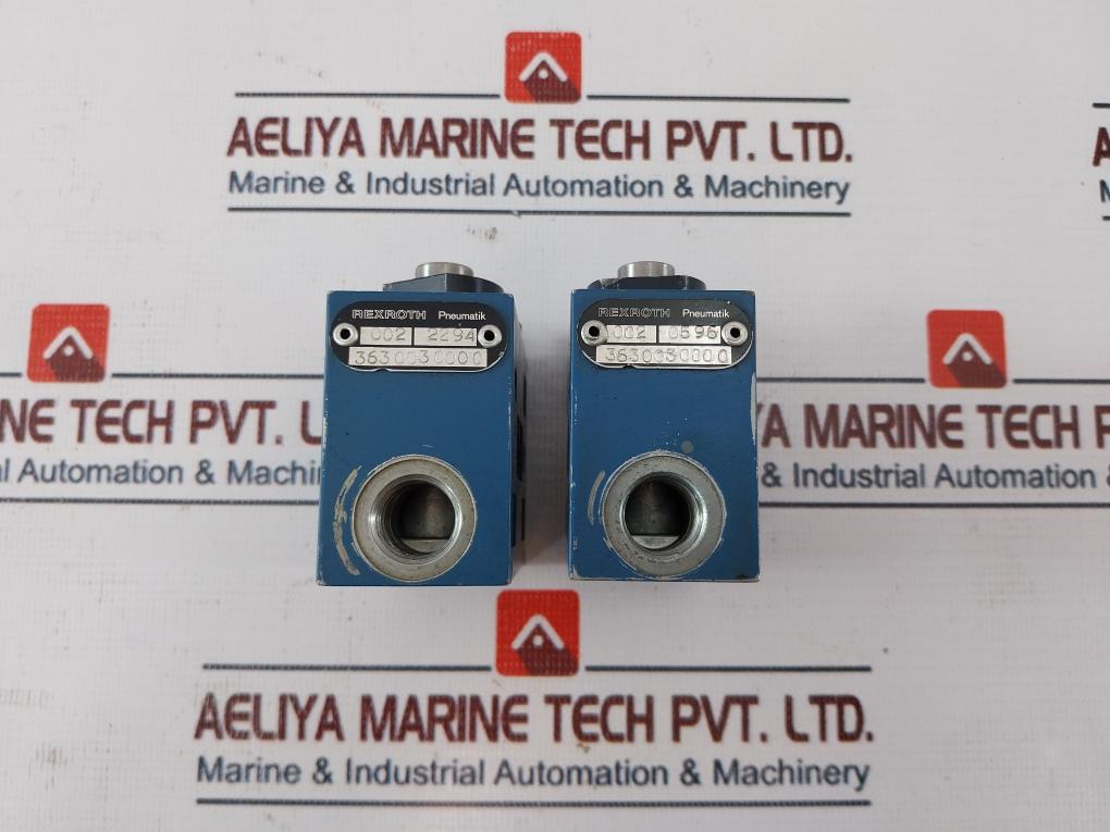 Rexroth Pneumatik 3630030000 3/2 Way Valve