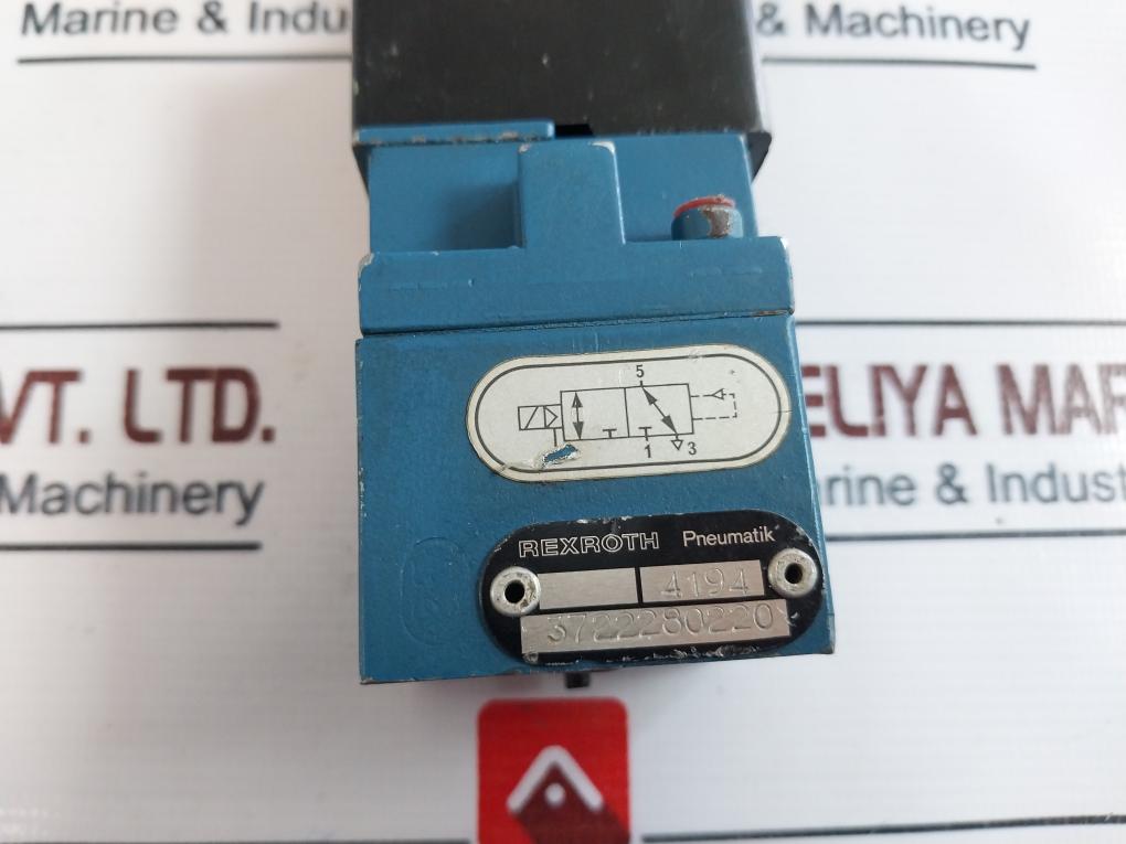 Rexroth Pneumatik 3722280220 Pneumatic Control Valve 24V