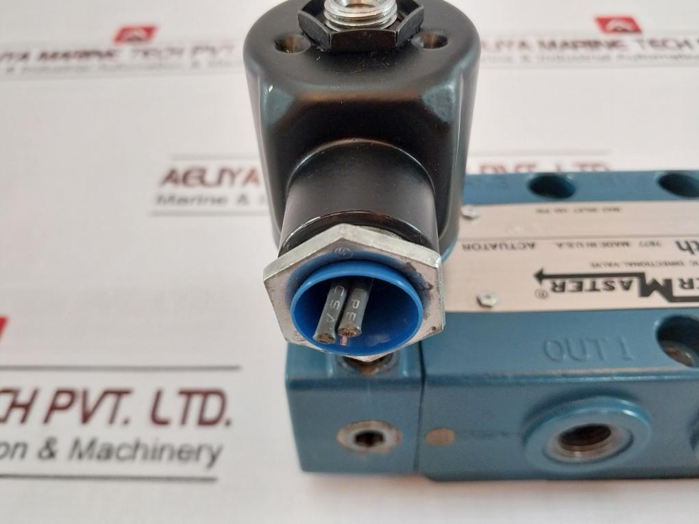 Rexroth Pt24106-9100 Pneumatic Directional Valve 06W20 150 Psi Mh17440 24V