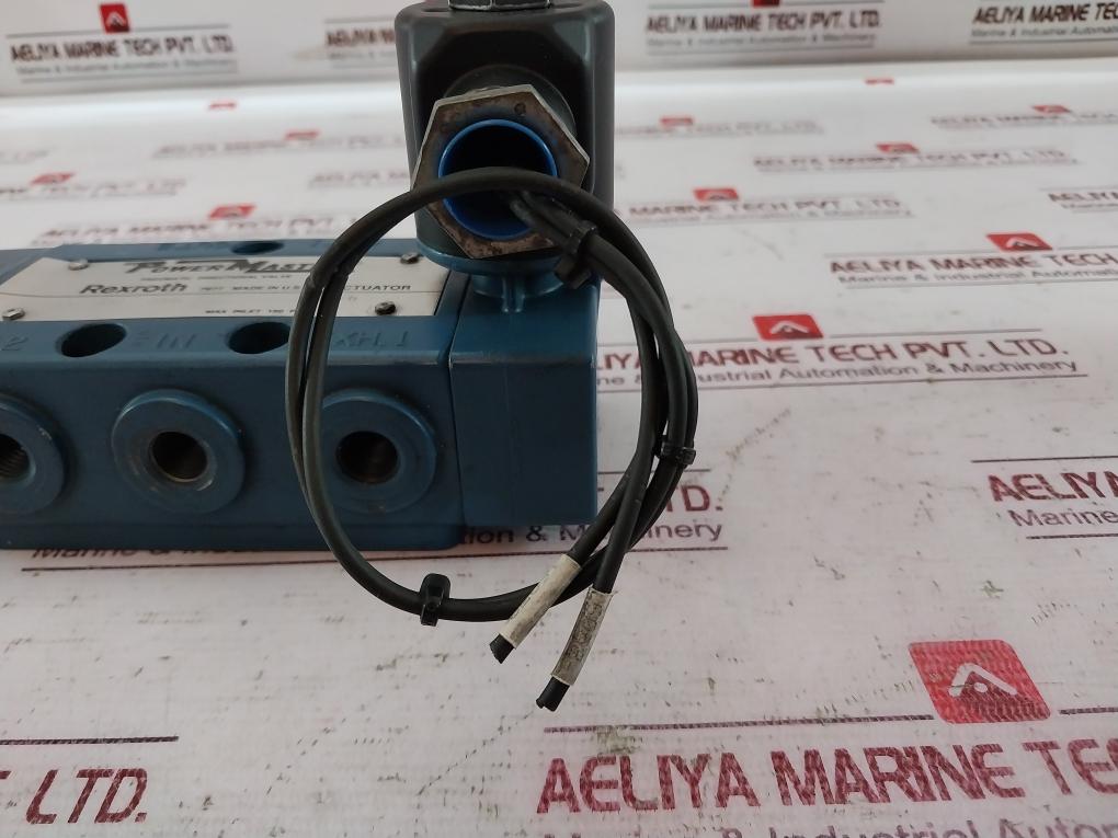 Rexroth Pt24106-9100 Pneumatic Directional Valve P50861-3 150 Psi 9.5W