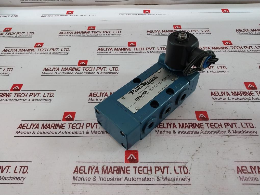 Rexroth Pt24106-9100 Pneumatic Directional Valve P50861-3 150 Psi 9.5W