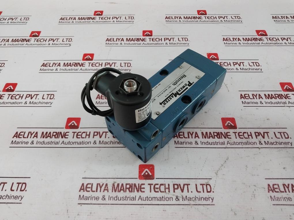 Rexroth Pt24106-9100 Pneumatic Directional Valve P50861-3 150 Psi 9.5W