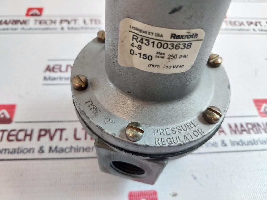 Rexroth R431003638 Pressure Regulator 250 Psi