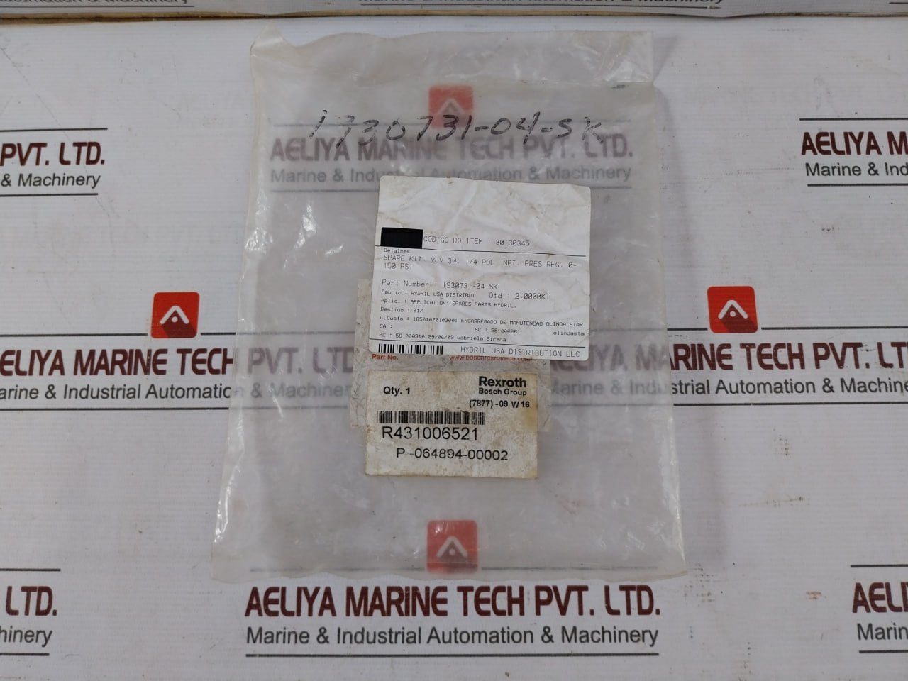 Rexroth R431006521 Valve Repair Kit 1930731-04-sk