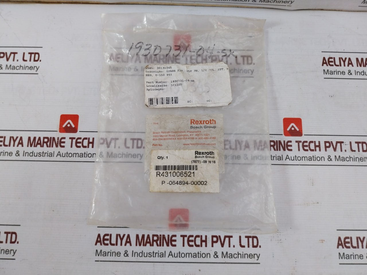 Rexroth R431006521 Valve Repair Kit 1930731-04-sk, 30130345