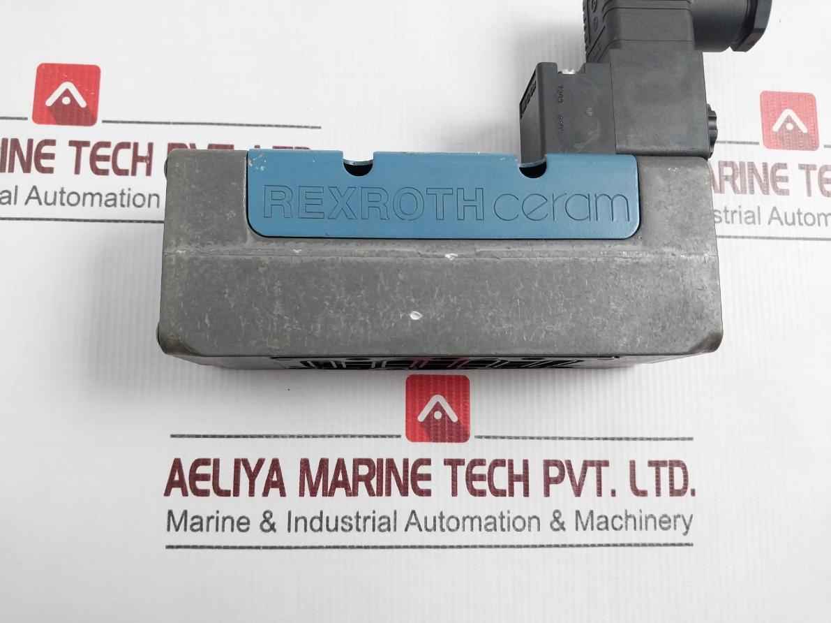 Rexroth R432006130 Ceram Directional Solenoid Valve Min Bar 2.0/10 150 Psi 24Vdc