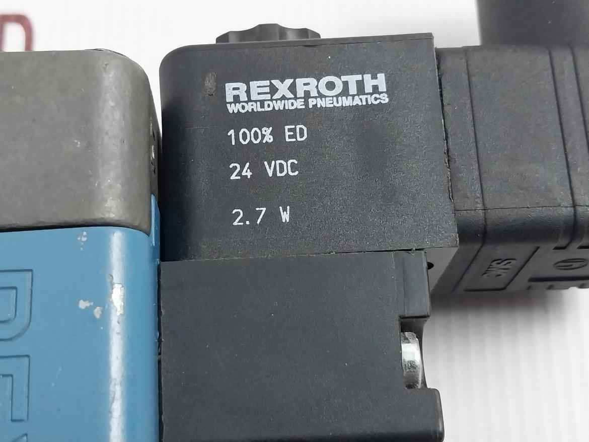 Rexroth R432006130 Ceram Directional Solenoid Valve Min Bar 2.0/10 150 Psi 24Vdc