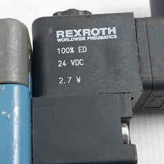 Rexroth R432006130 Ceram Directional Solenoid Valve Min Bar 2.0/10 150 Psi 24Vdc