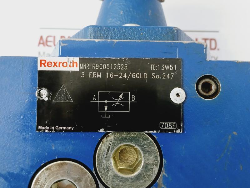 Rexroth R900512525 3-way Directional Flow Control Valve 3 Frm 16-24/60ld So.247