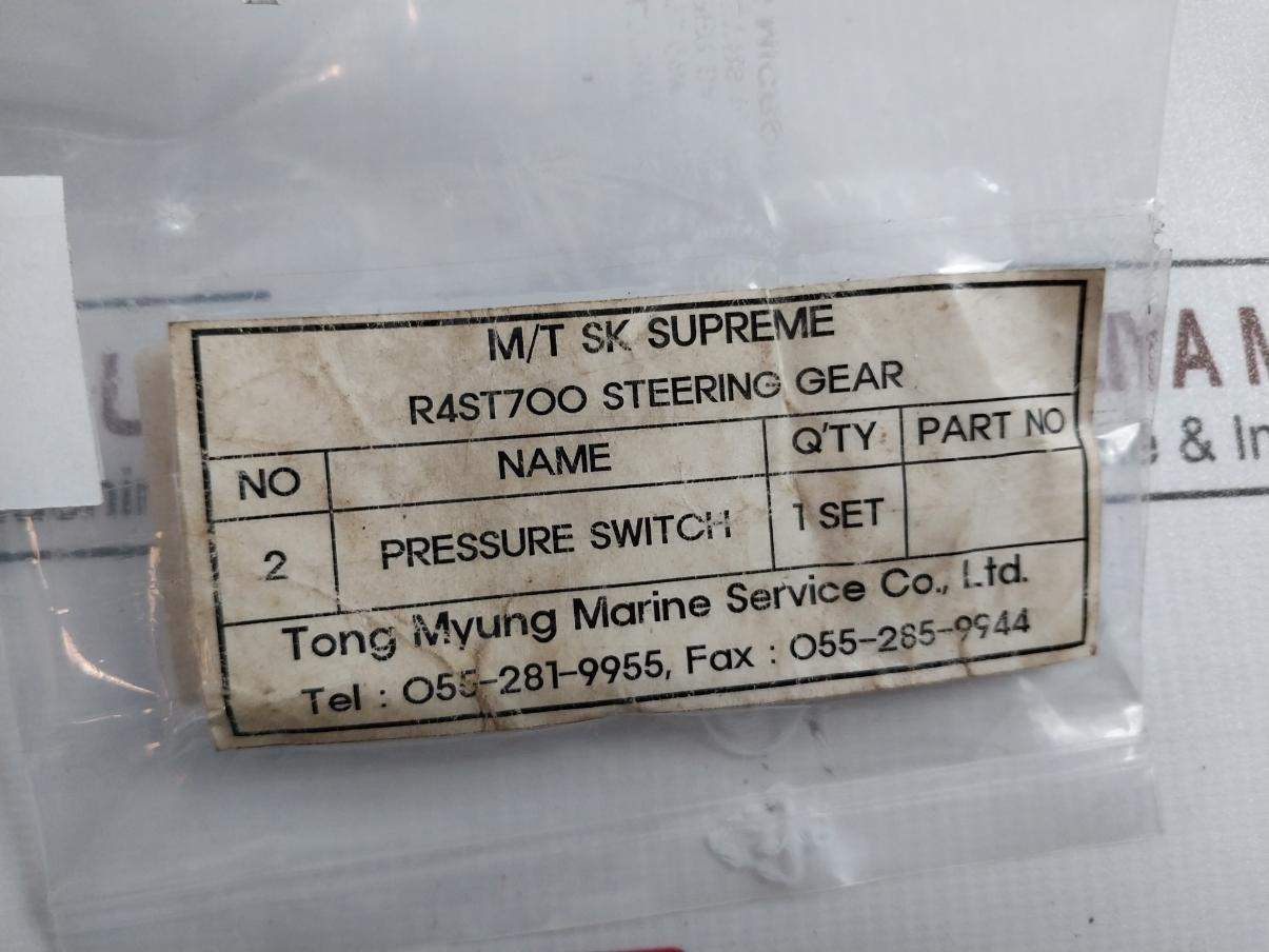 Rexroth R900536069 Pressure Switch 250Vac 5A 35 Bar