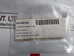 Rexroth R900536069 Pressure Switch 250Vac 5A 35 Bar