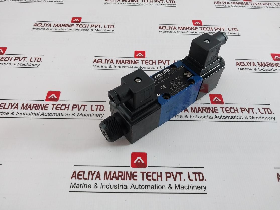 Rexroth R900911762 Directional Spool Valve W/ Coil R900020175 350 Bar 120V/60Hz