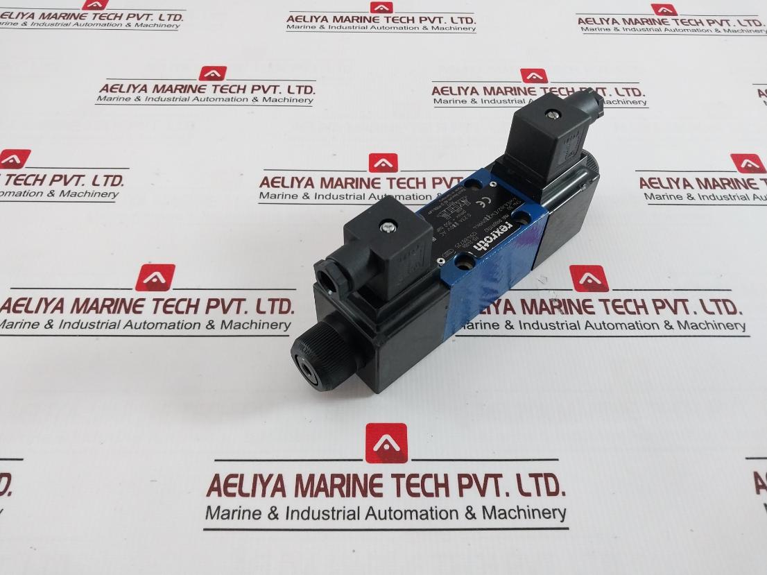 Rexroth R900911762 Directional Spool Valve W/ Coil R900020175 350 Bar 120V/60Hz