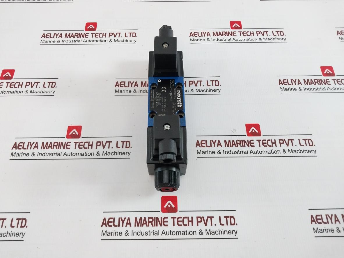 Rexroth R900911762 Directional Spool Valve W/ Coil R900020175 350 Bar 120V/60Hz
