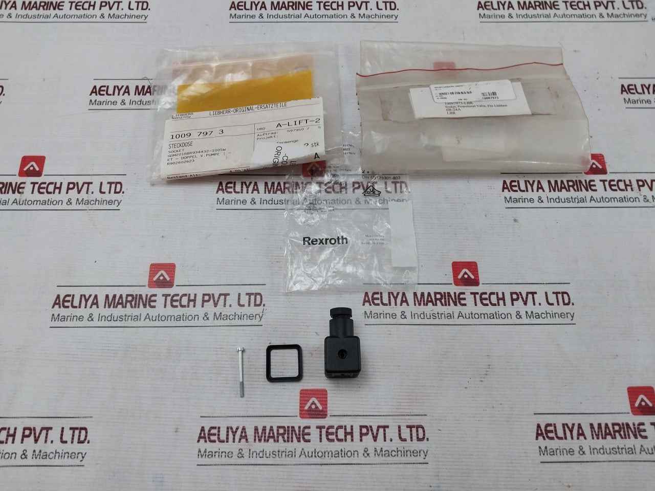 Rexroth R901017011 Cable Socket Din En 175301-803 250V 16A