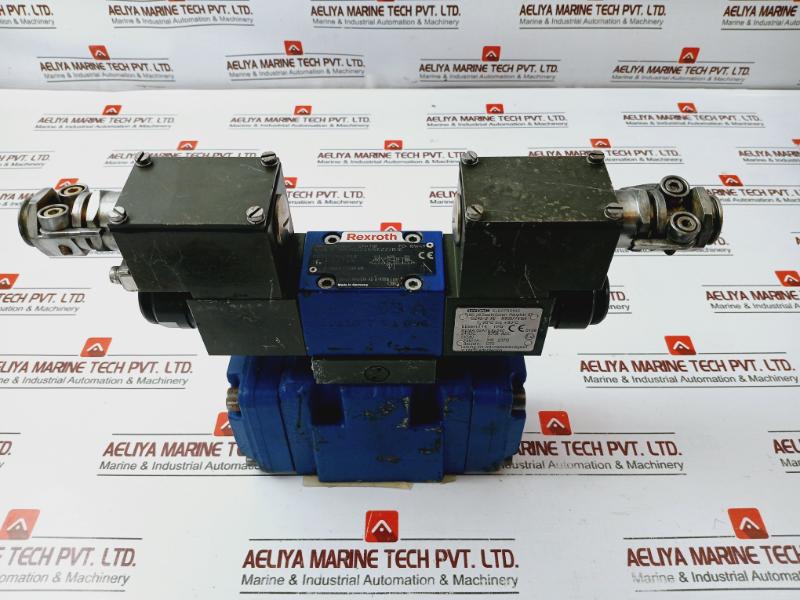 Rexroth R901029609 Hydraulic Directional Valve 24v Dc 0.708 Adc Ip66/68 10w49