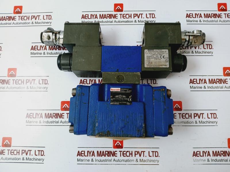 Rexroth R901029609 Hydraulic Directional Valve 24v Dc 0.708 Adc Ip66/68 10w49