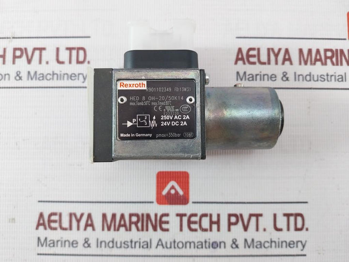 Rexroth R901102349 Pressure Relay 250V Ac 2A Pmax=350Bar R901089294