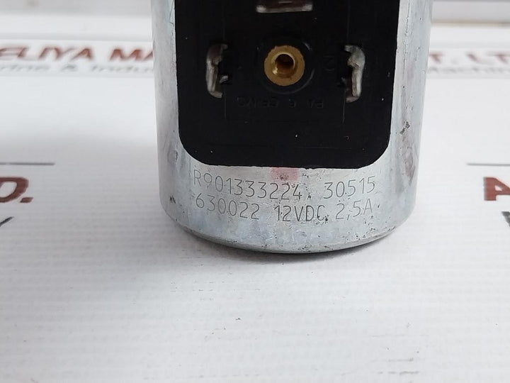 Rexroth Solenoid Coil R901333224 12Vdc