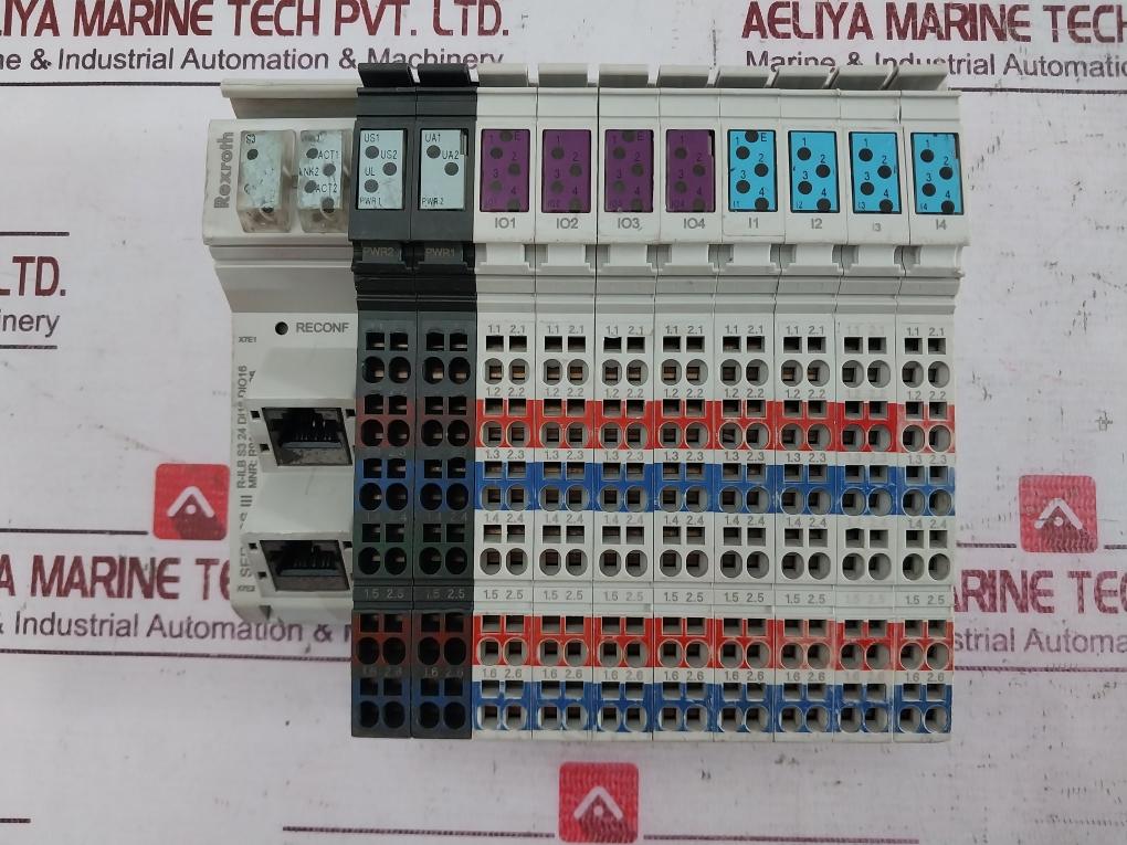 Rexroth R911170826-206 Interface Iii R-ilb S3 24 Di16 Dio16