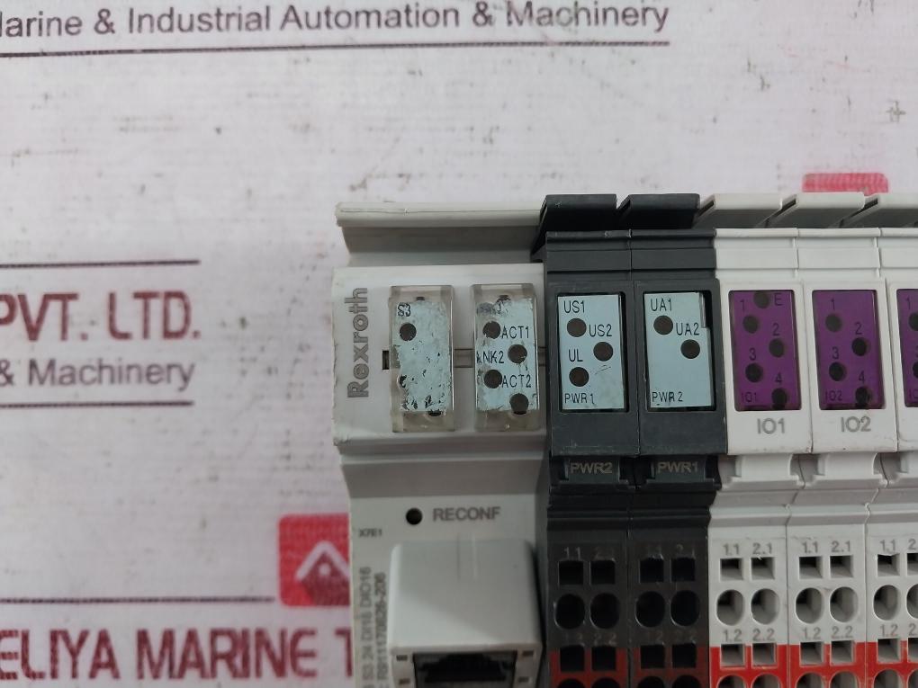 Rexroth R911170826-206 Interface Iii R-ilb S3 24 Di16 Dio16