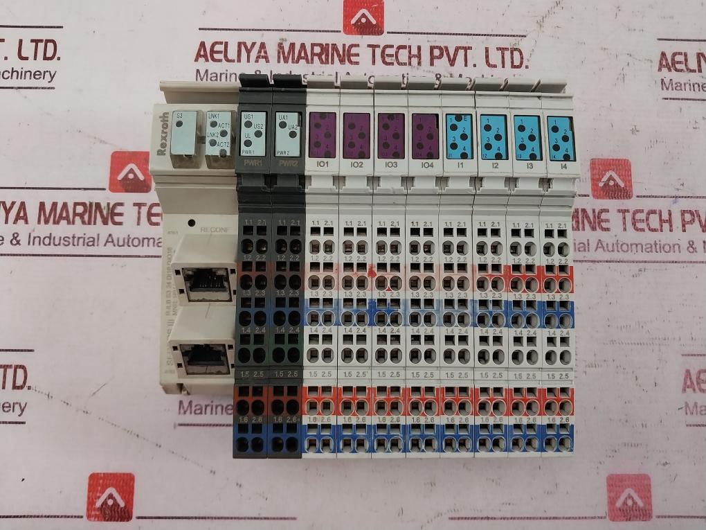 Rexroth R911170826-206 Sercos Interface 70Ma 24Vdc, 5Ma, 26-12 Awg Ua2 15W41