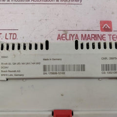 Rexroth R911170826-206 Sercos Interface 70Ma 24Vdc, 5Ma, 26-12 Awg Ua2 15W41