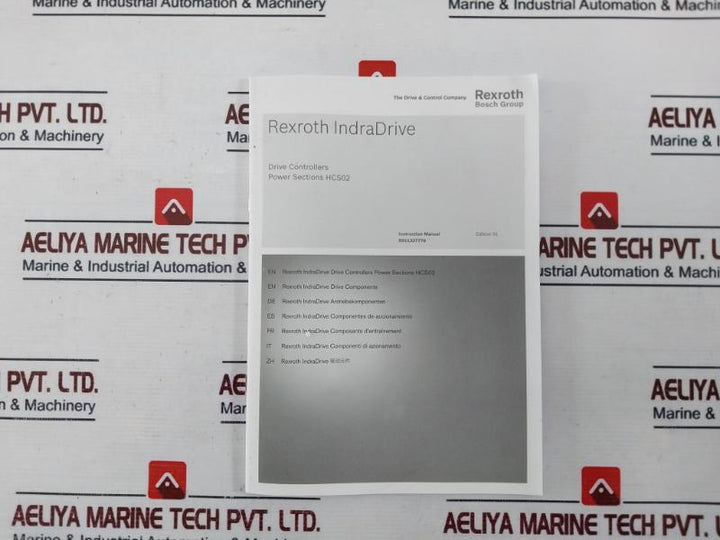 REXROTH CSB02.1B-ET-EC-NN-S4-NN-NN-FW Indradrive Servo Control Section
